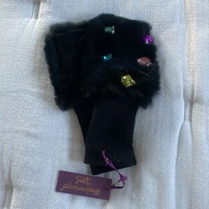 Glamourpuss foxy jewel fingerless mitten